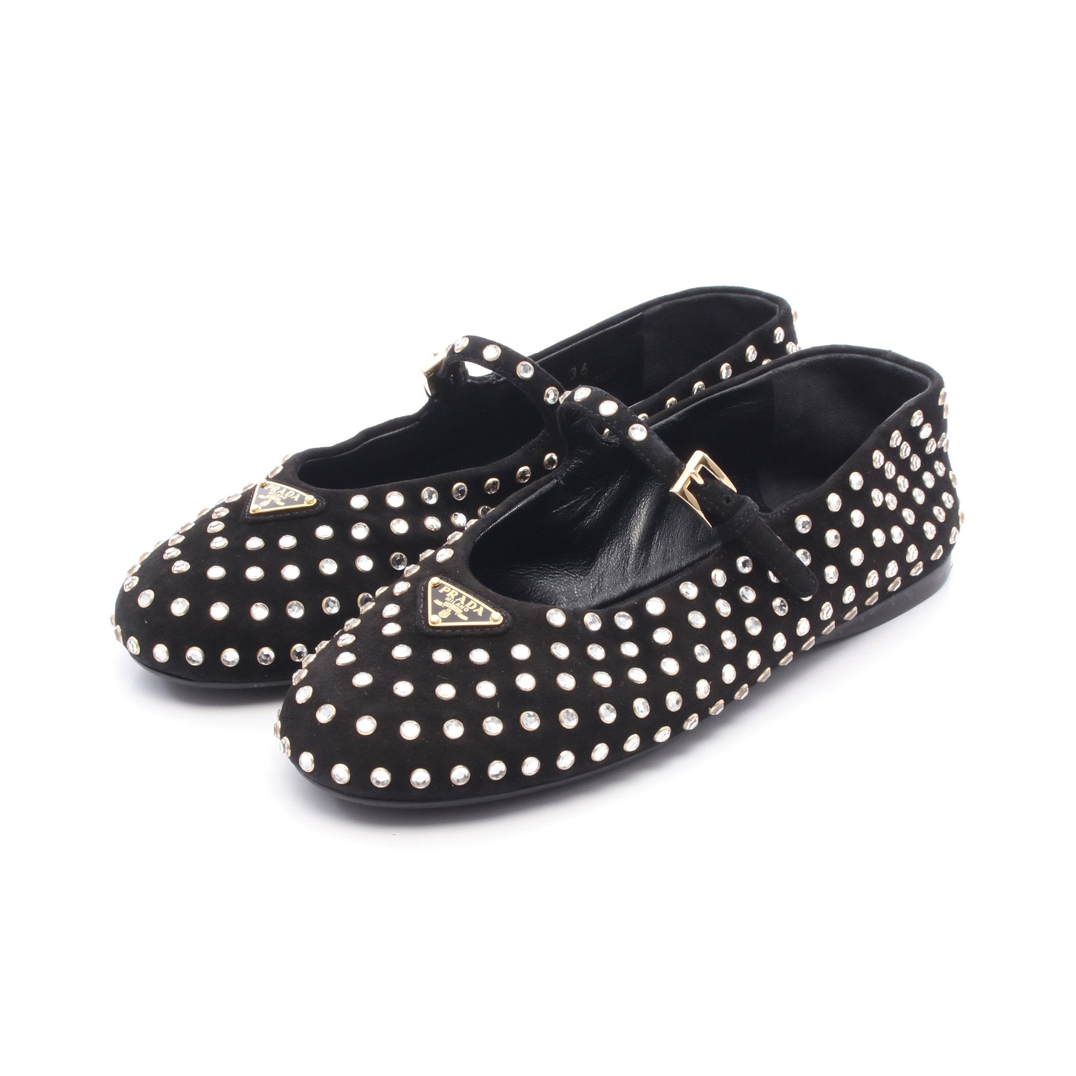 PRADA / プラダ　フラットシューズ / バレエシューズ DMA-_DSF2699_fv.jpg