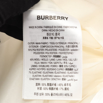 ロケーションプリント トラウザーズ パンツ ウール ホワイト バーバリー ボトムス BURBERRY