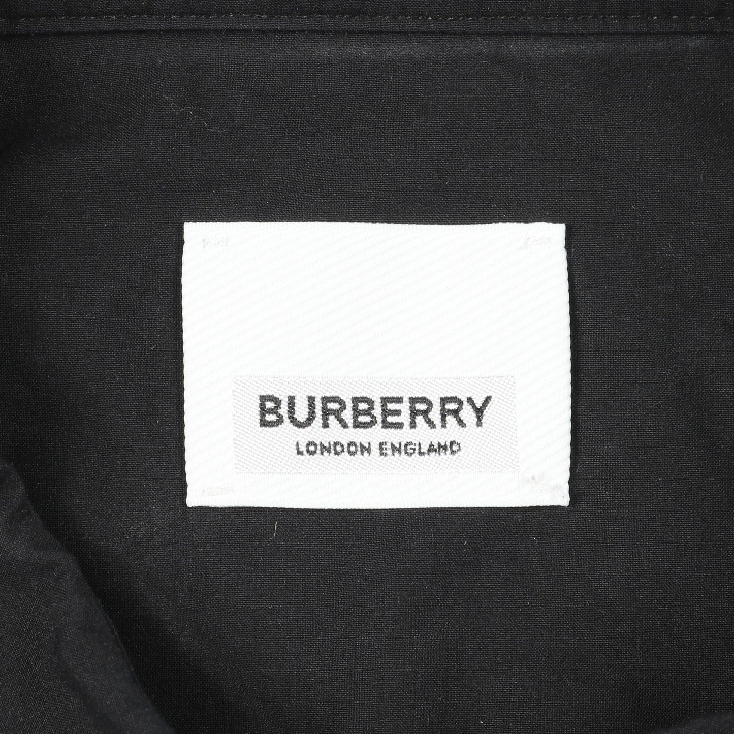 KELSY シャツワンピース コットン ブラック バーバリー ワンピース BURBERRY