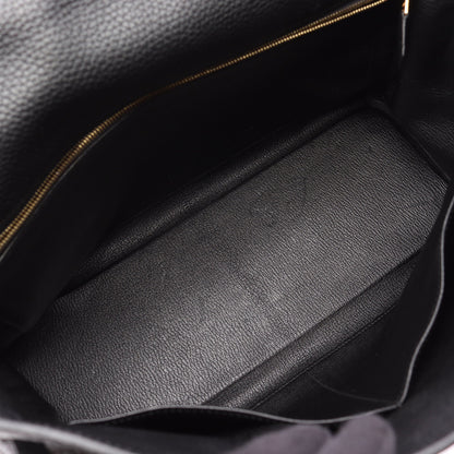 ケリー35 ハンドバッグ トゴ ブラック ゴールド金具 内縫い 2WAY X刻印 エルメス バッグ HERMES