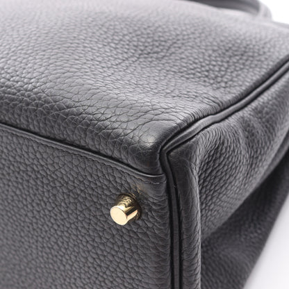 ケリー35 ハンドバッグ トゴ ブラック ゴールド金具 内縫い 2WAY X刻印 エルメス バッグ HERMES