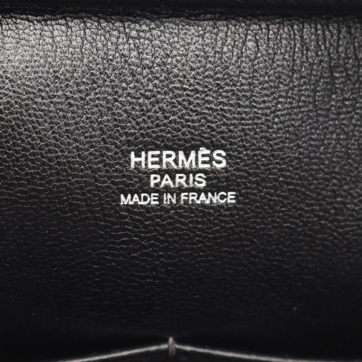 プリュム32 ハンドバッグ フィヨルド ブラック シルバー金具 □J刻印 エルメス バッグ HERMES