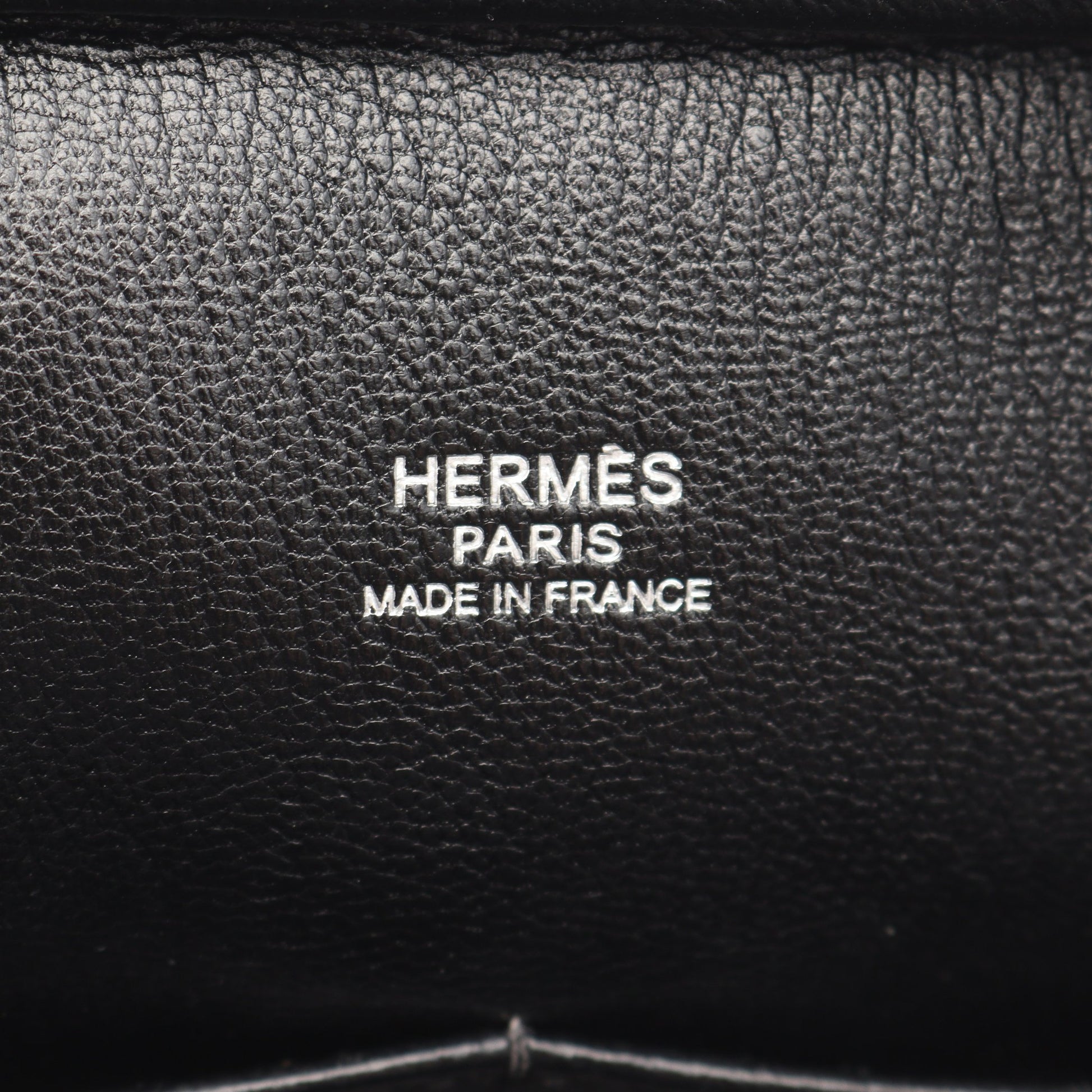 プリュム32 ハンドバッグ フィヨルド ブラック シルバー金具 □J刻印 エルメス バッグ HERMES