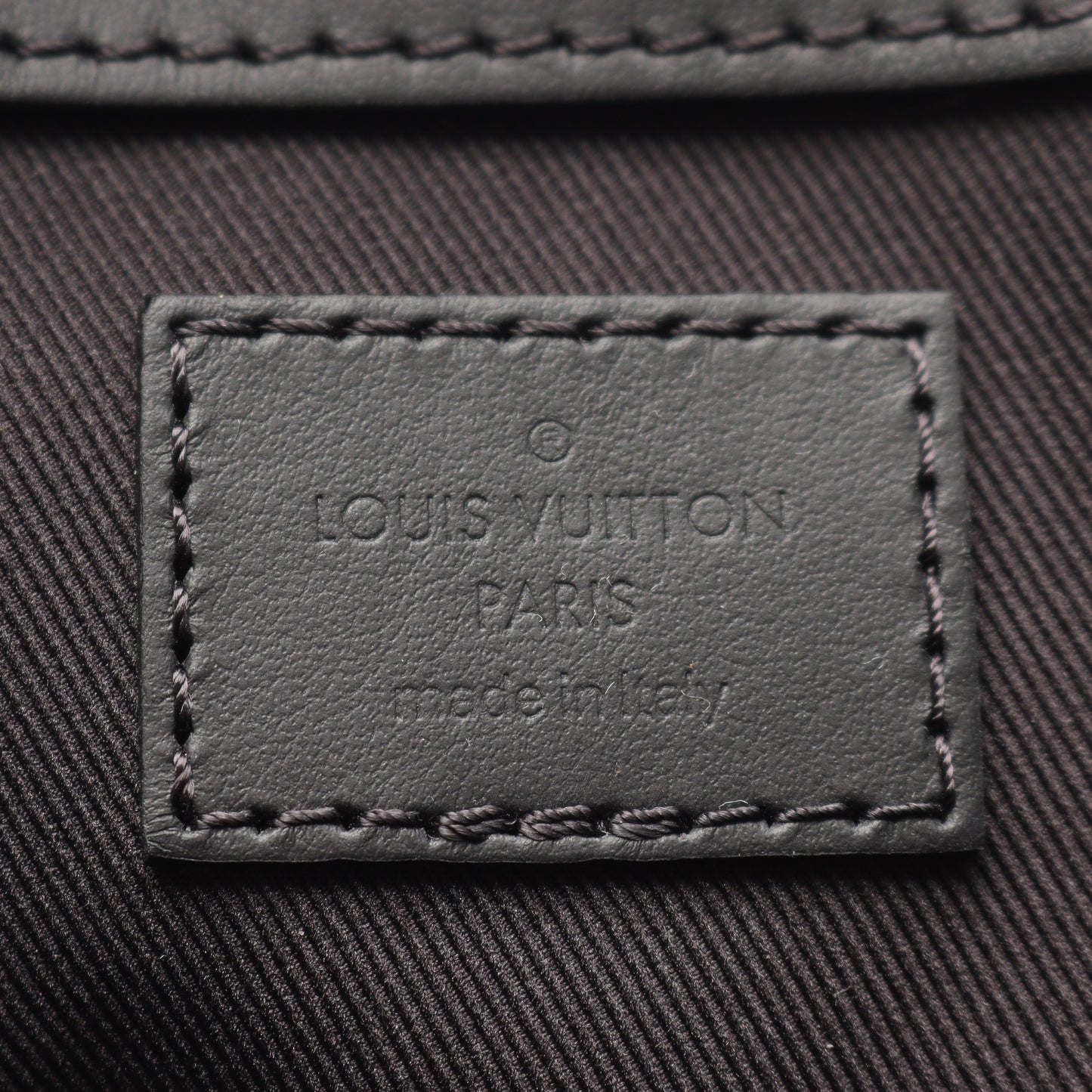 サックプラ 24H モノグラムエクリプス ショルダーバッグ トートバッグ PVC レザー ブラック 2WAY ルイヴィトン バッグ LOUIS VUITTON