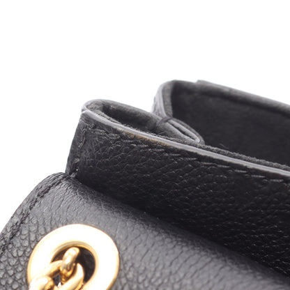 ヴァヴァンBB モノグラムアンプラント ノワール Wチェーンショルダーバッグ レザー ブラック ルイヴィトン バッグ LOUIS VUITTON