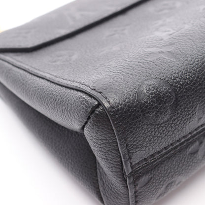 ヴァヴァンBB モノグラムアンプラント ノワール Wチェーンショルダーバッグ レザー ブラック ルイヴィトン バッグ LOUIS VUITTON