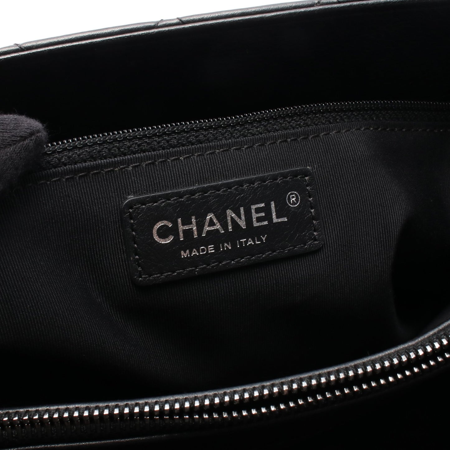 マトラッセ チェーンショルダーバッグ レザー ブラック コンビ金具 シャネル バッグ CHANEL