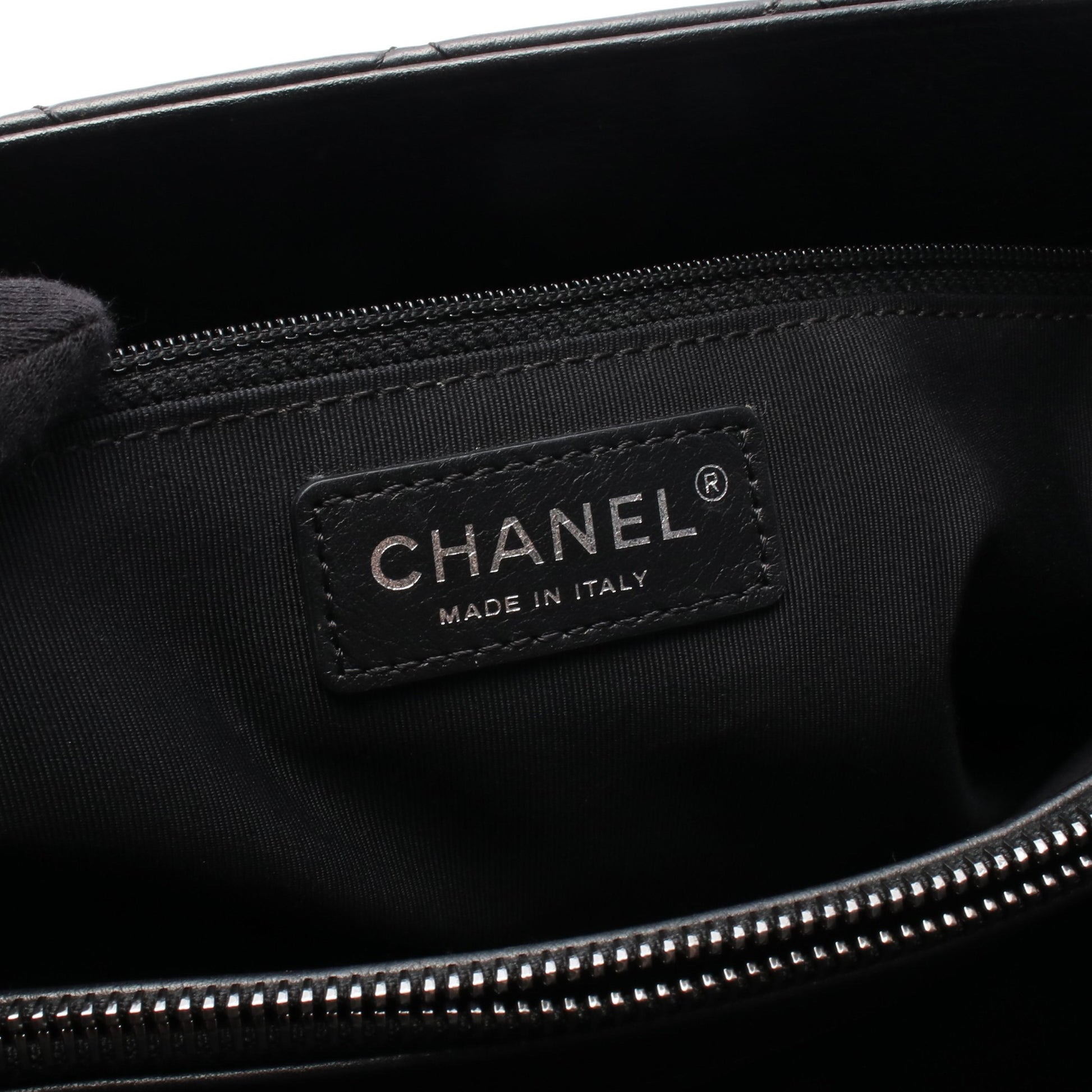 マトラッセ チェーンショルダーバッグ レザー ブラック コンビ金具 シャネル バッグ CHANEL