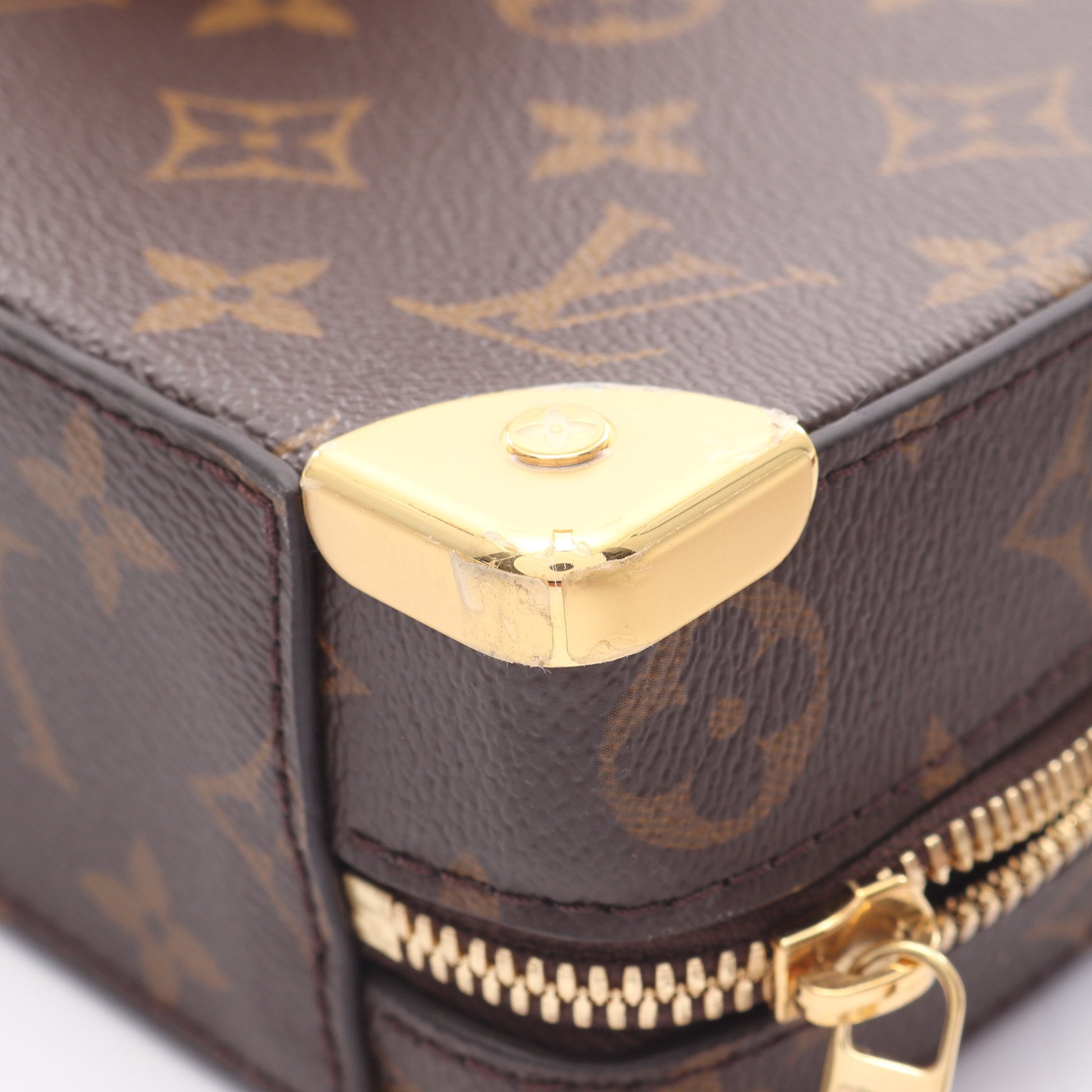 LOUIS VUITTON × NBA ハンドル ソフトトランク モノグラム ハンドバッグ PVC レザー ブラウン 2WAY ルイヴィトン バッグ LOUIS VUITTON