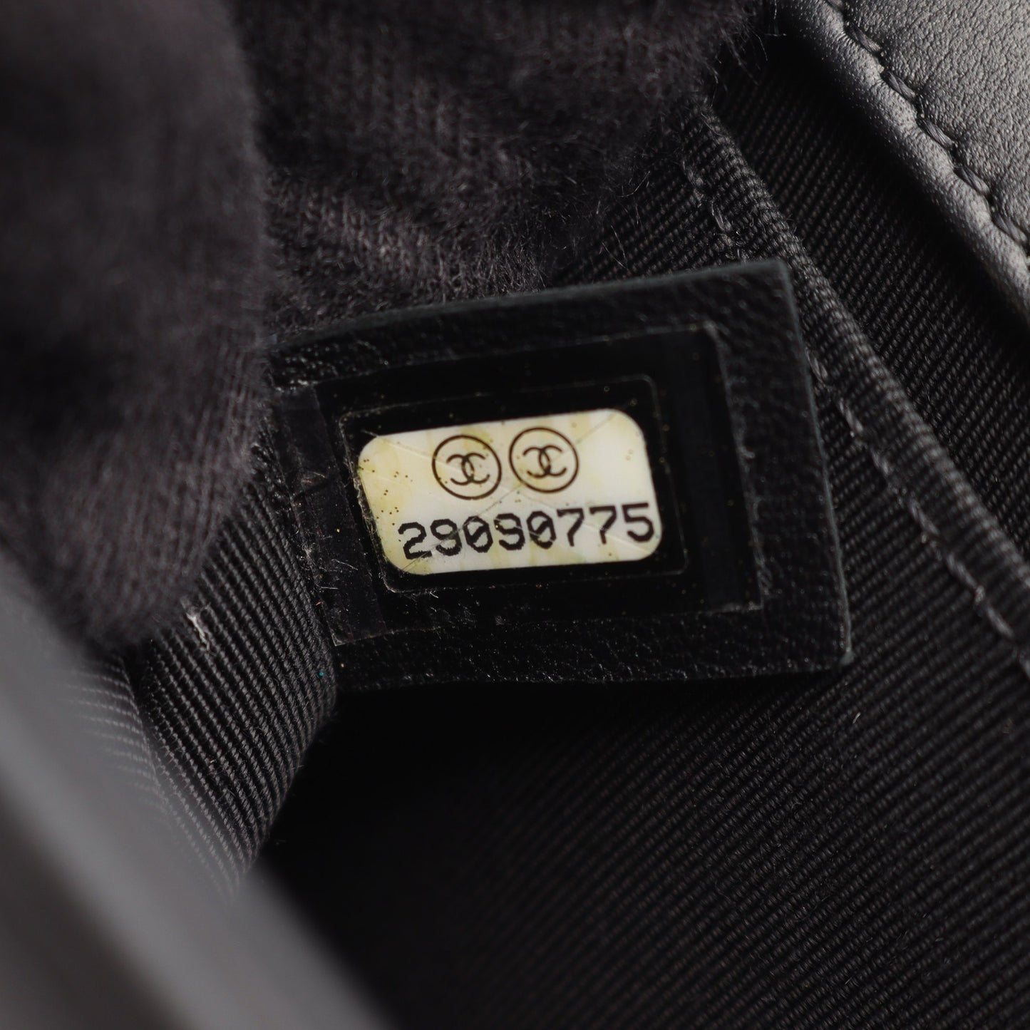 ボーイシャネル スモール チェーンショルダーバッグ ラムスキン ブラック ゴールド金具 シャネル バッグ CHANEL