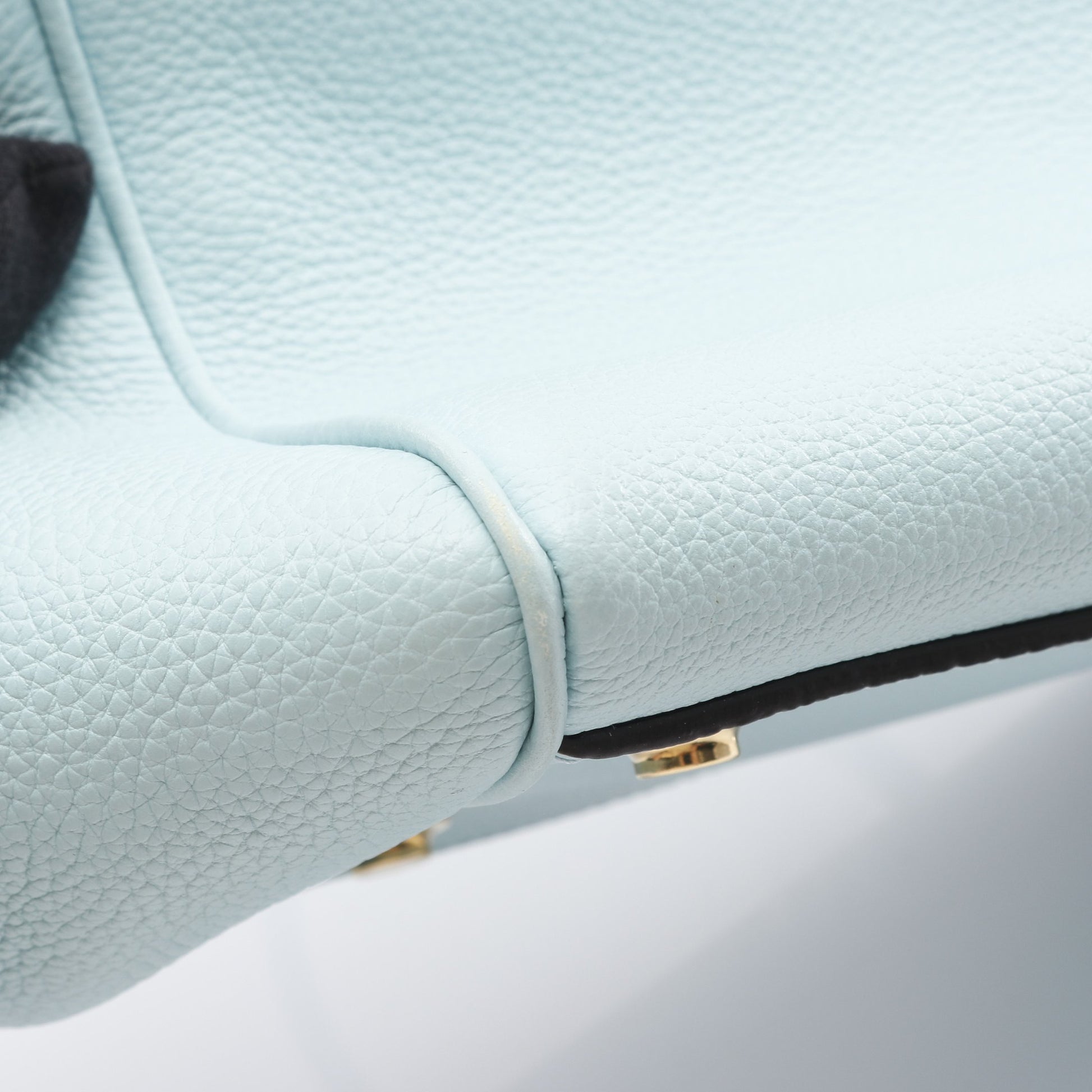 ミラPM エギュマリーヌ ハンドバッグ レザー ライトブルー 2WAY ルイヴィトン バッグ LOUIS VUITTON
