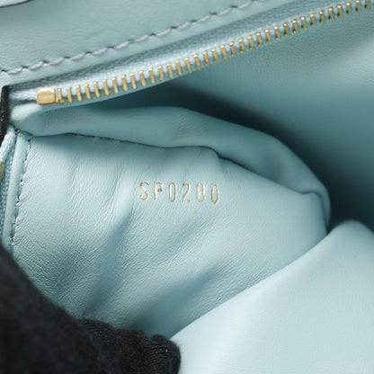 ミラPM エギュマリーヌ ハンドバッグ レザー ライトブルー 2WAY ルイヴィトン バッグ LOUIS VUITTON