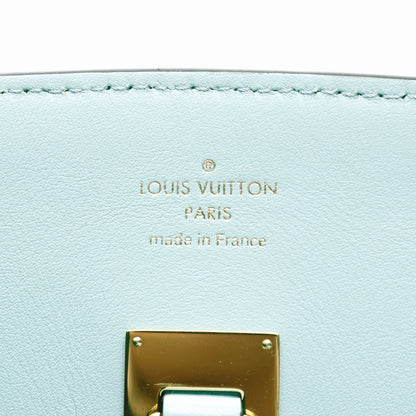 ミラPM エギュマリーヌ ハンドバッグ レザー ライトブルー 2WAY ルイヴィトン バッグ LOUIS VUITTON