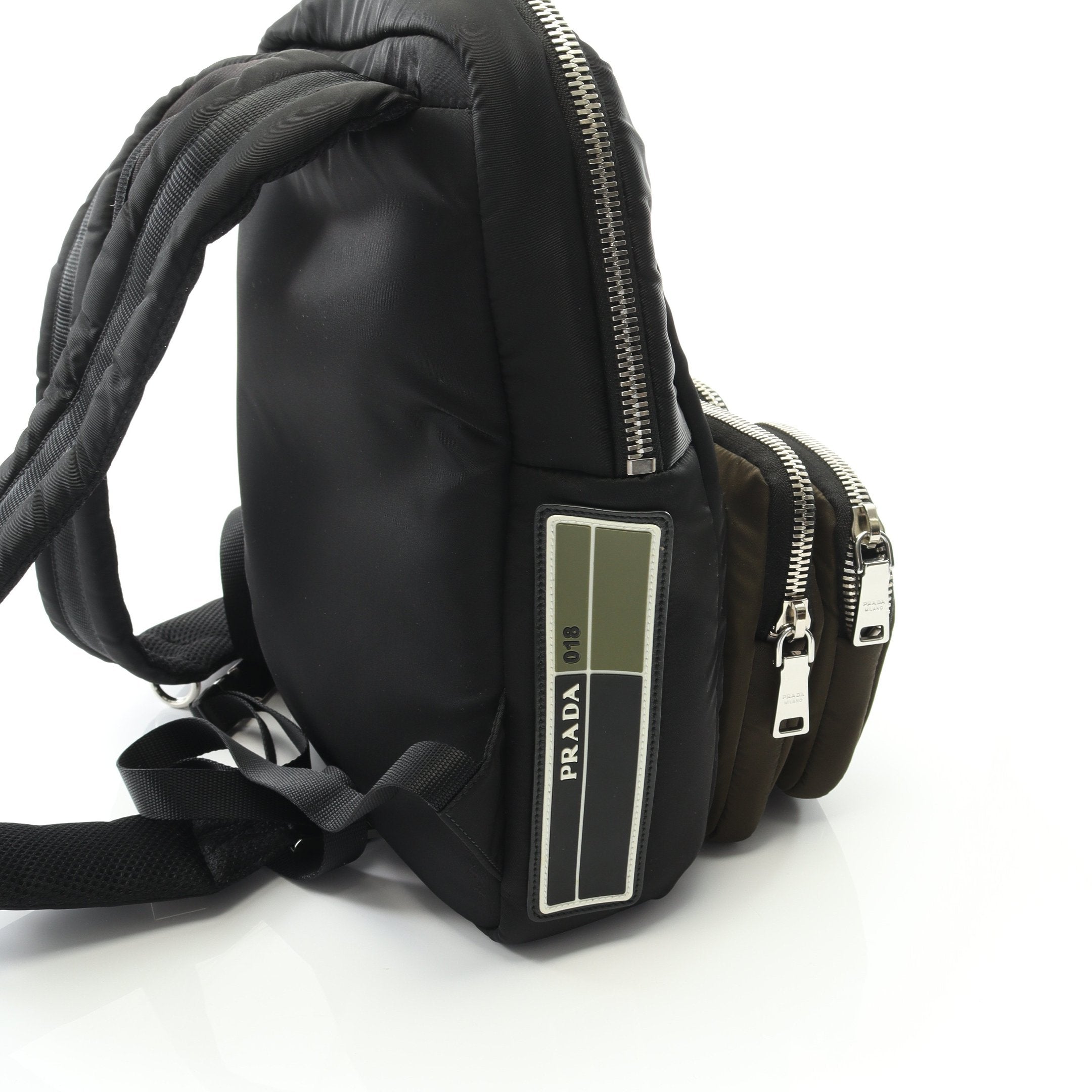 TESSUTO POCKET バックパック リュックサック ナイロン ブラック