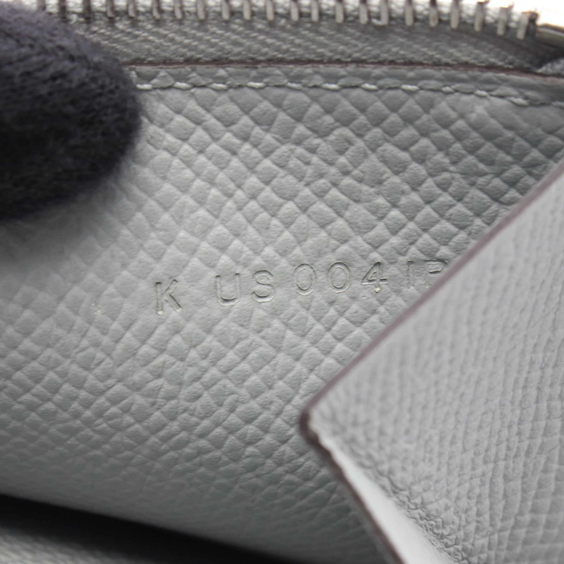 ベアンコンパクト ブルーグラシエ 二つ折り財布 ヴォーエプソン ブルー