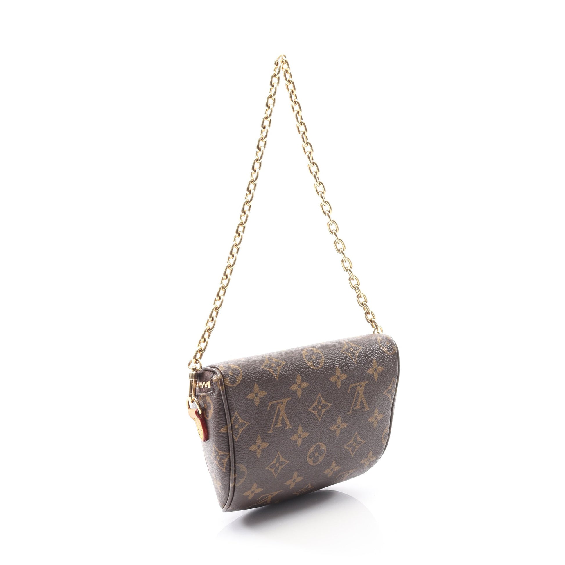 ミニ バムバッグ モノグラム チェーンハンドバッグ PVC レザー ブラウン 2WAY ルイヴィトン バッグ LOUIS VUITTON