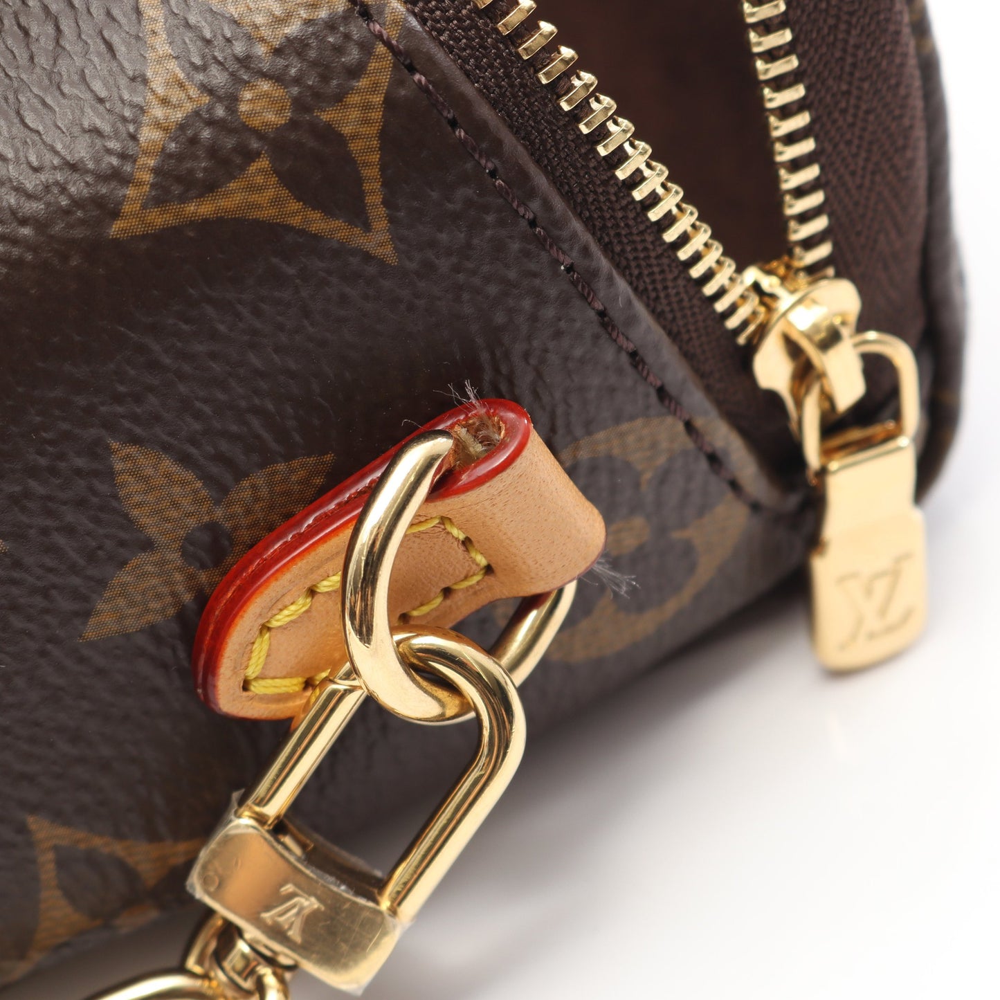 ミニ バムバッグ モノグラム チェーンハンドバッグ PVC レザー ブラウン 2WAY ルイヴィトン バッグ LOUIS VUITTON