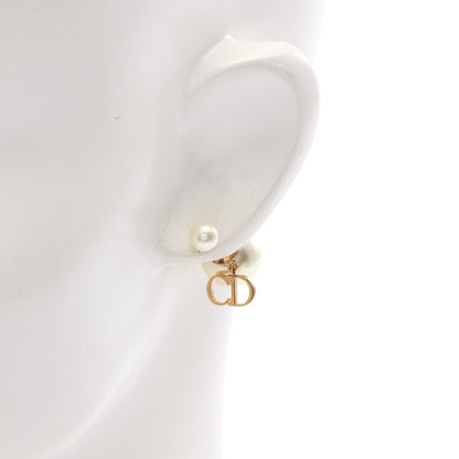 トライバル CDロゴ ピアス GP フェイクパール ゴールド オフホワイト ディオール アクセサリー DIOR