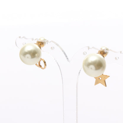 トライバル CDロゴ ピアス GP フェイクパール ゴールド オフホワイト ディオール アクセサリー DIOR