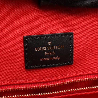 オンザゴーGM モノグラムジャイアント リバース ショルダーバッグ トートバッグ PVC ブラウン ベージュ ルイヴィトン バッグ LOUIS VUITTON