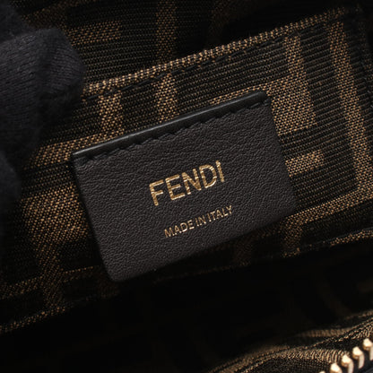 バイザウェイ ミニ ハンドバッグ レザー ブラック 2WAY フェンディ バッグ FENDI