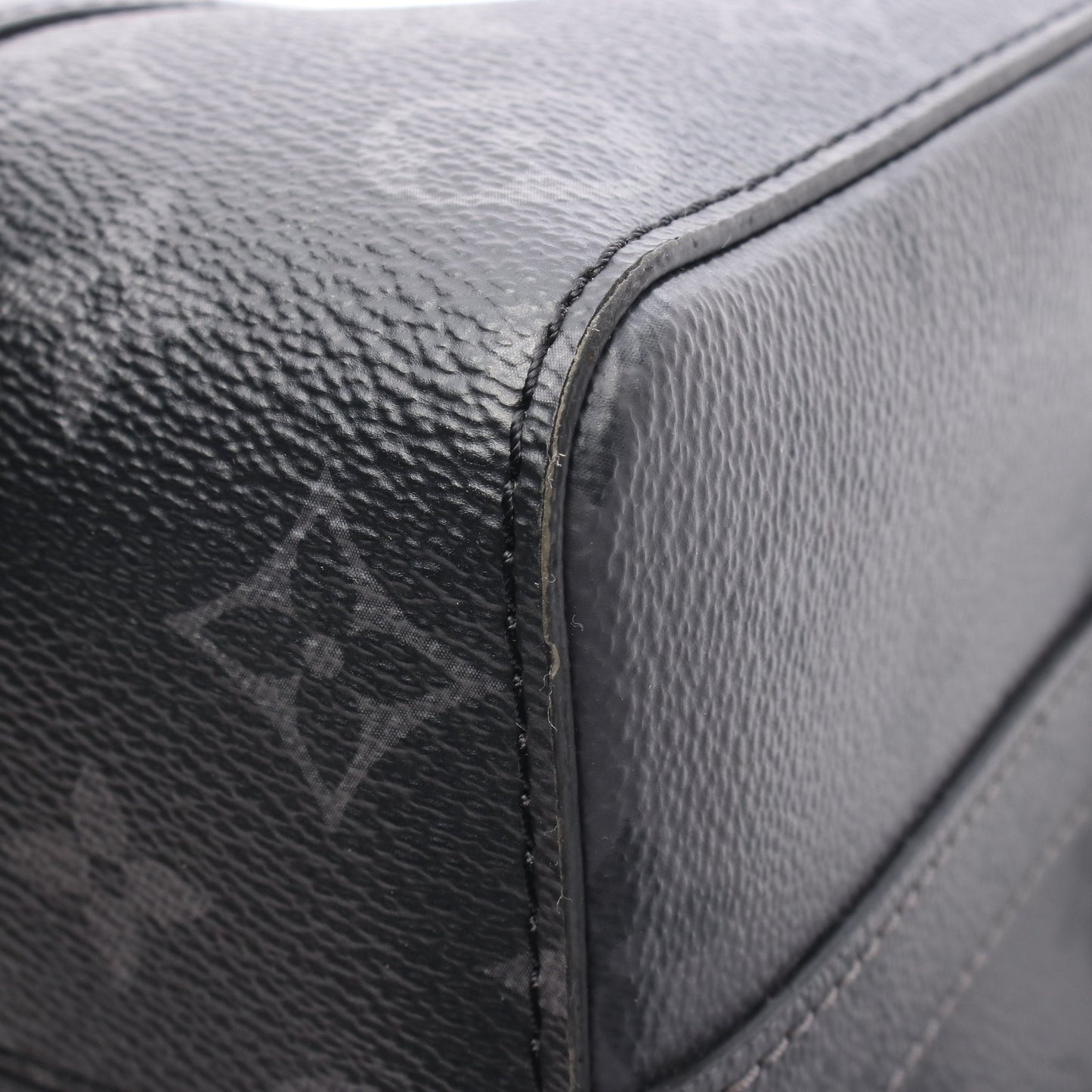 シティ キーポル モノグラムエクリプス リバース ショルダーバッグ PVC レザー ブラック グレー ルイヴィトン バッグ LOUIS VUITTON