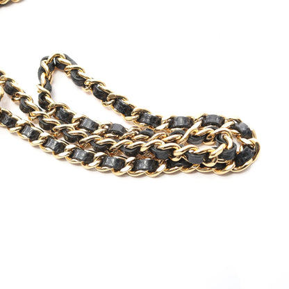 マトラッセ チェーンウォレット キャビアスキン ブラック ゴールド金具 シャネル バッグ CHANEL