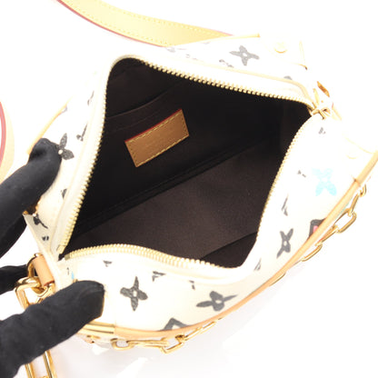 ミニ ソフトトランク モノグラムクラギー チェーンショルダーバッグ PVC レザー アイボリー ブラウン ルイヴィトン バッグ LOUIS VUITTON