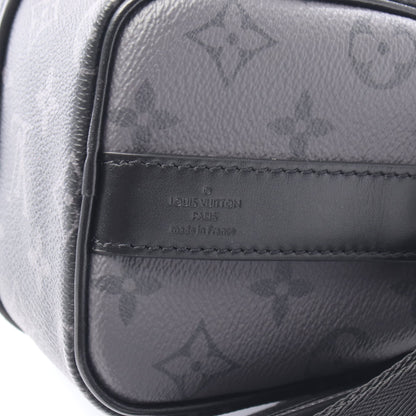 キーポル バンドリエール 25 モノグラムエクリプス ハンドバッグ PVC レザー ブラック グレー 2WAY ルイヴィトン バッグ LOUIS VUITTON