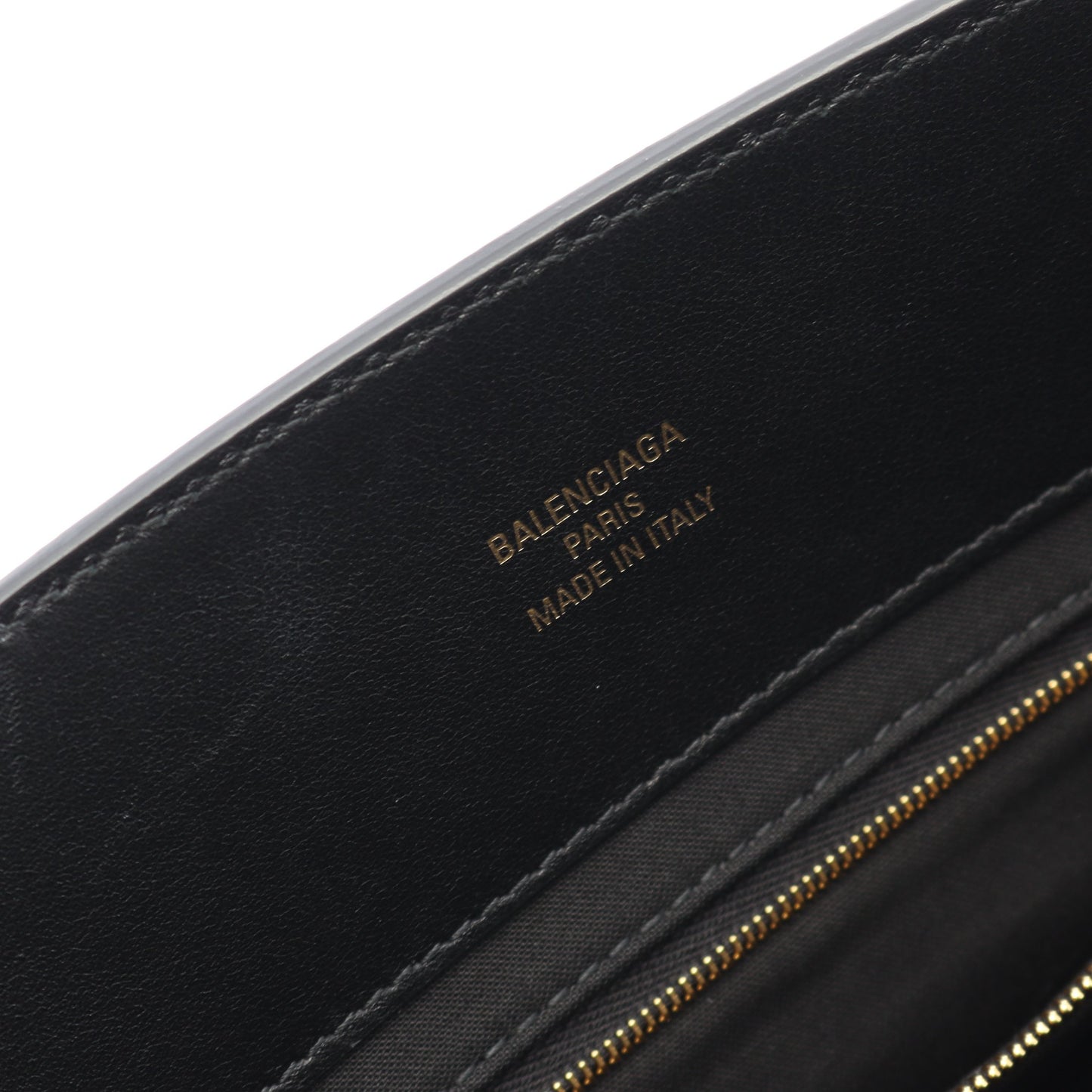 DUTY FREE ミディアム チェーンショルダーバッグ チェーントートバッグ レザー ブラック バレンシアガ バッグ BALENCIAGA