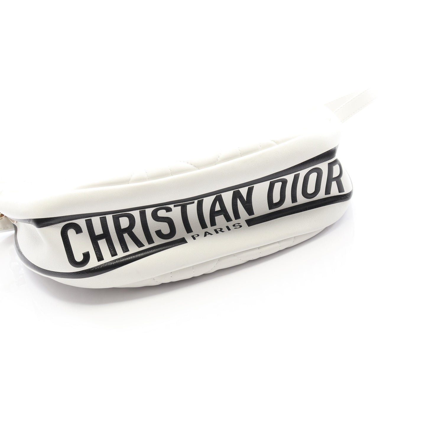 VIBE ヴァイブ ミディアム ホーボー カナージュ ハンドバッグ レザー ホワイト ブラック 2WAY クリスチャンディオール バッグ Christian Dior