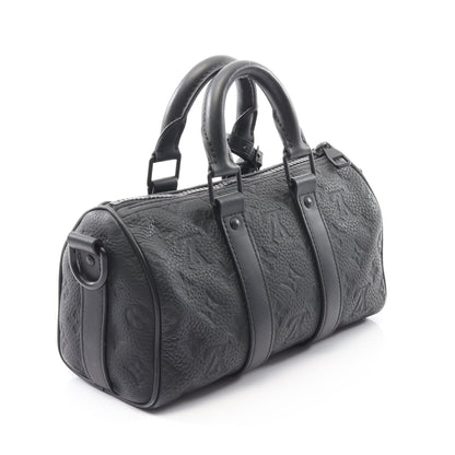 キーポル バンドリエール25 トリヨンモノグラム ノワール ハンドバッグ レザー ブラック 2WAY ルイヴィトン バッグ LOUIS VUITTON