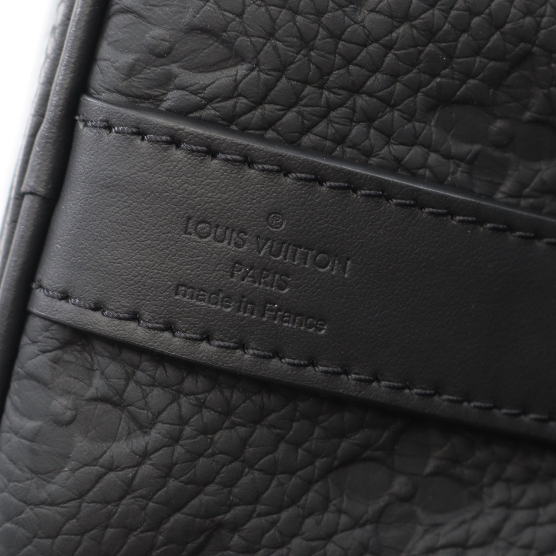 キーポル バンドリエール25 トリヨンモノグラム ノワール ハンドバッグ レザー ブラック 2WAY ルイヴィトン バッグ LOUIS VUITTON