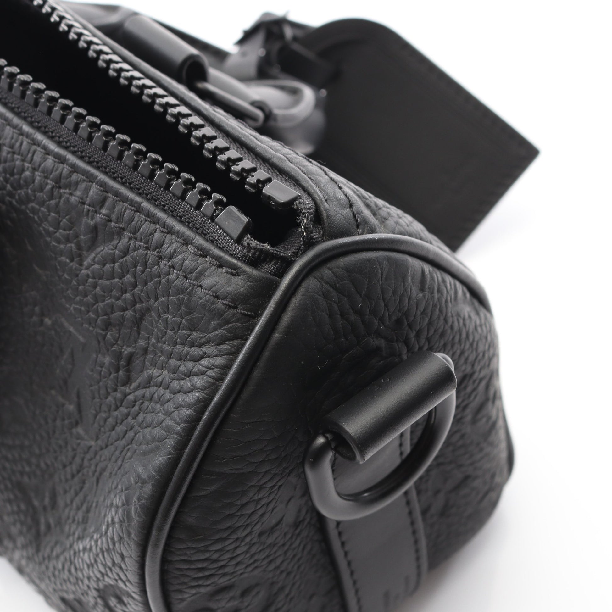 キーポル バンドリエール25 トリヨンモノグラム ノワール ハンドバッグ レザー ブラック 2WAY ルイヴィトン バッグ LOUIS VUITTON