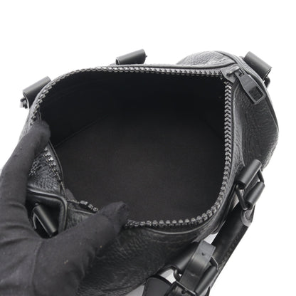 キーポル バンドリエール25 トリヨンモノグラム ノワール ハンドバッグ レザー ブラック 2WAY ルイヴィトン バッグ LOUIS VUITTON