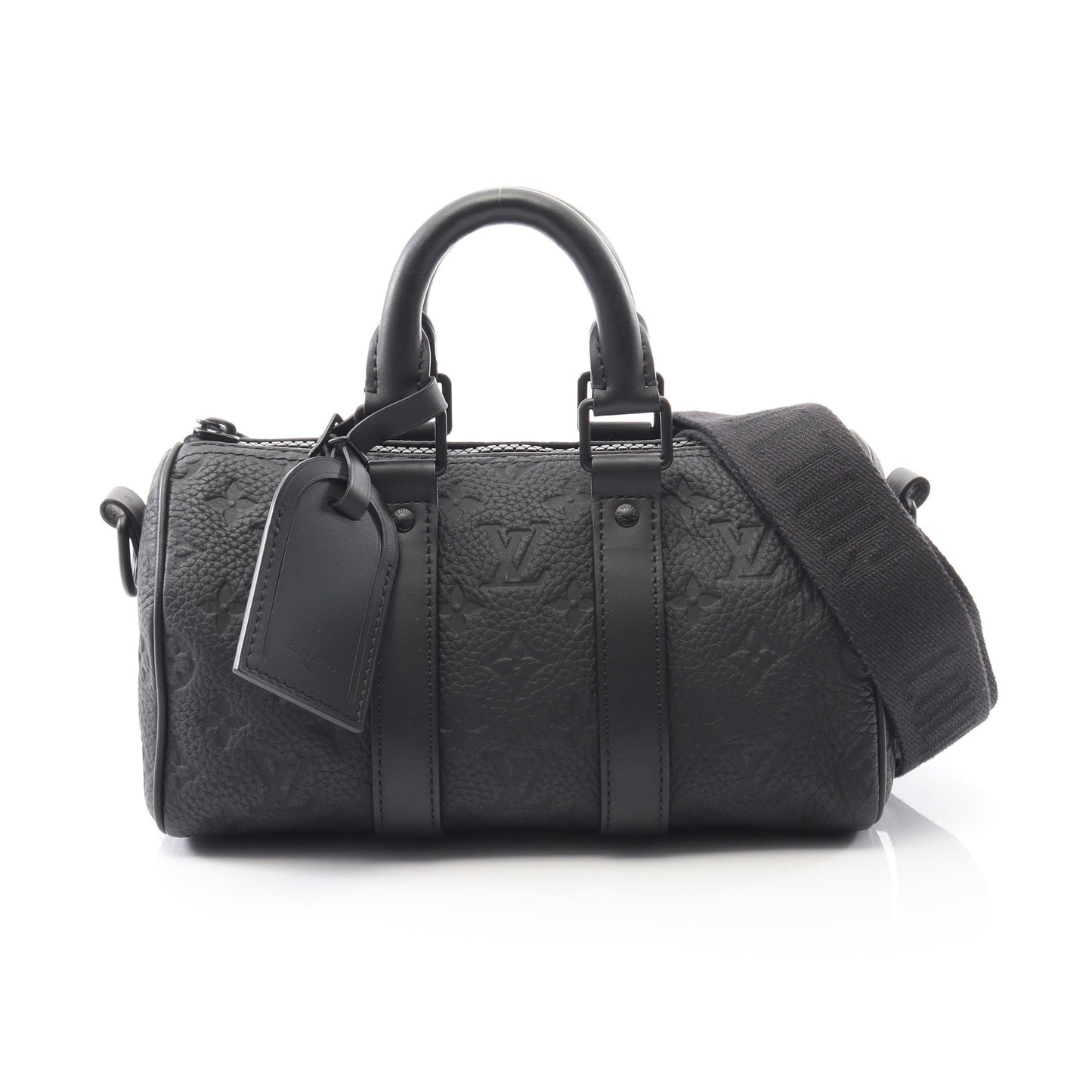 キーポル バンドリエール25 トリヨンモノグラム ノワール ハンドバッグ レザー ブラック 2WAY ルイヴィトン バッグ LOUIS VUITTON