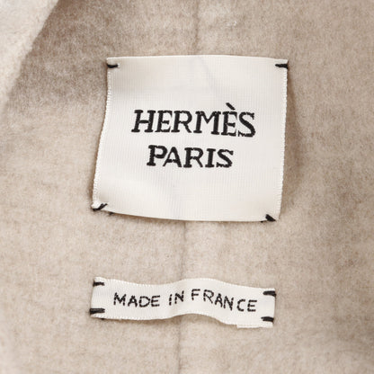 ロングジレ ベスト カシミヤ ベージュ エルメス アウター HERMES