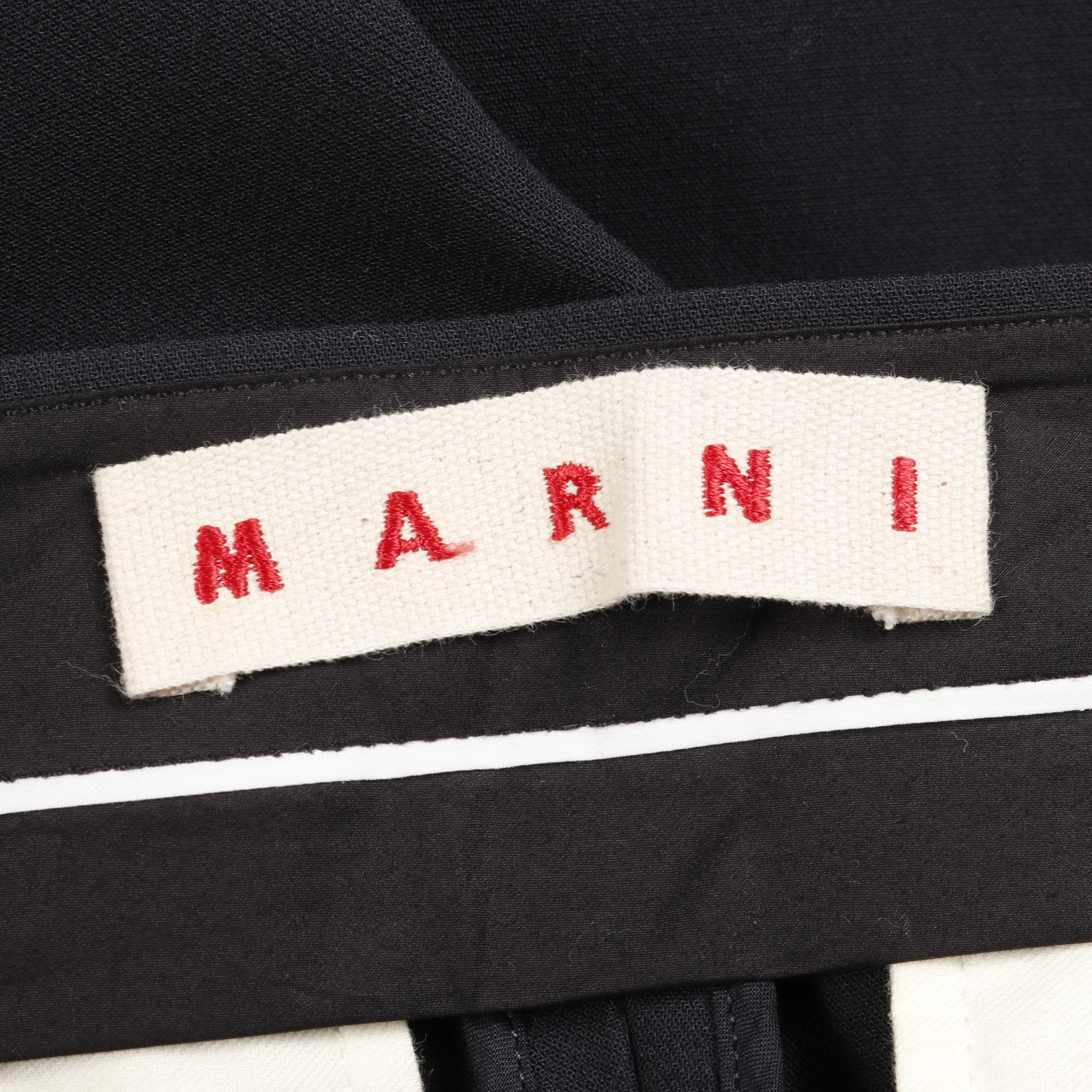 スラックス トラウザーズ ウール レーヨン ブラック マルニ – RECLO スラックス トラウザーズ ウール レーヨン ブラック マルニ – RECLO