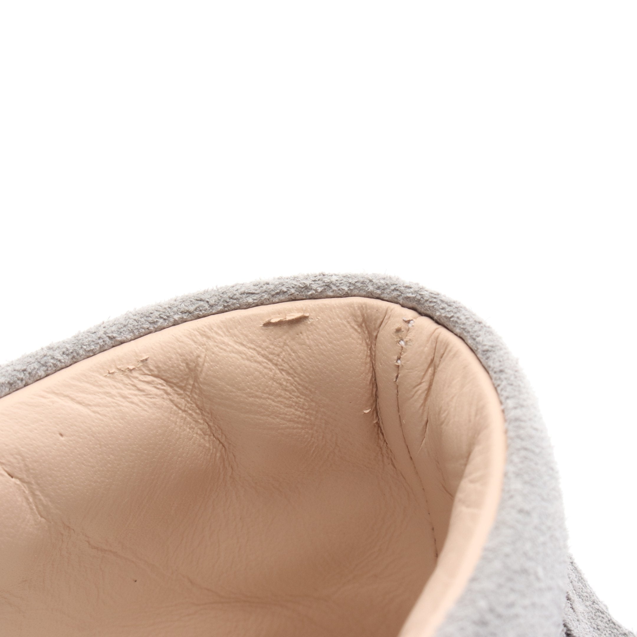 ハイカットスニーカー スエード グレー フリンジ トッズ – RECLO