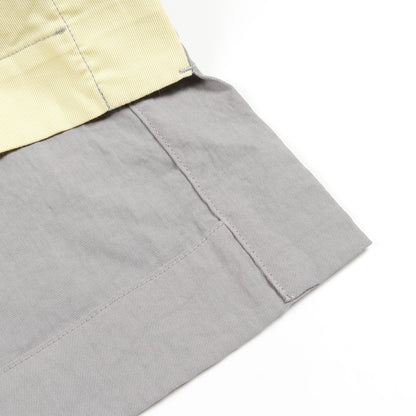 ベスト トップス コットン ライトイエロー グレー イッセイミヤケ トップス ISSEY MIYAKE