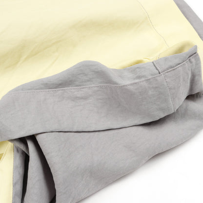 ベスト トップス コットン ライトイエロー グレー イッセイミヤケ トップス ISSEY MIYAKE