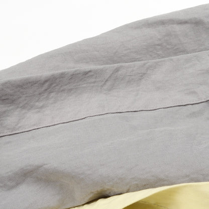 ベスト トップス コットン ライトイエロー グレー イッセイミヤケ トップス ISSEY MIYAKE