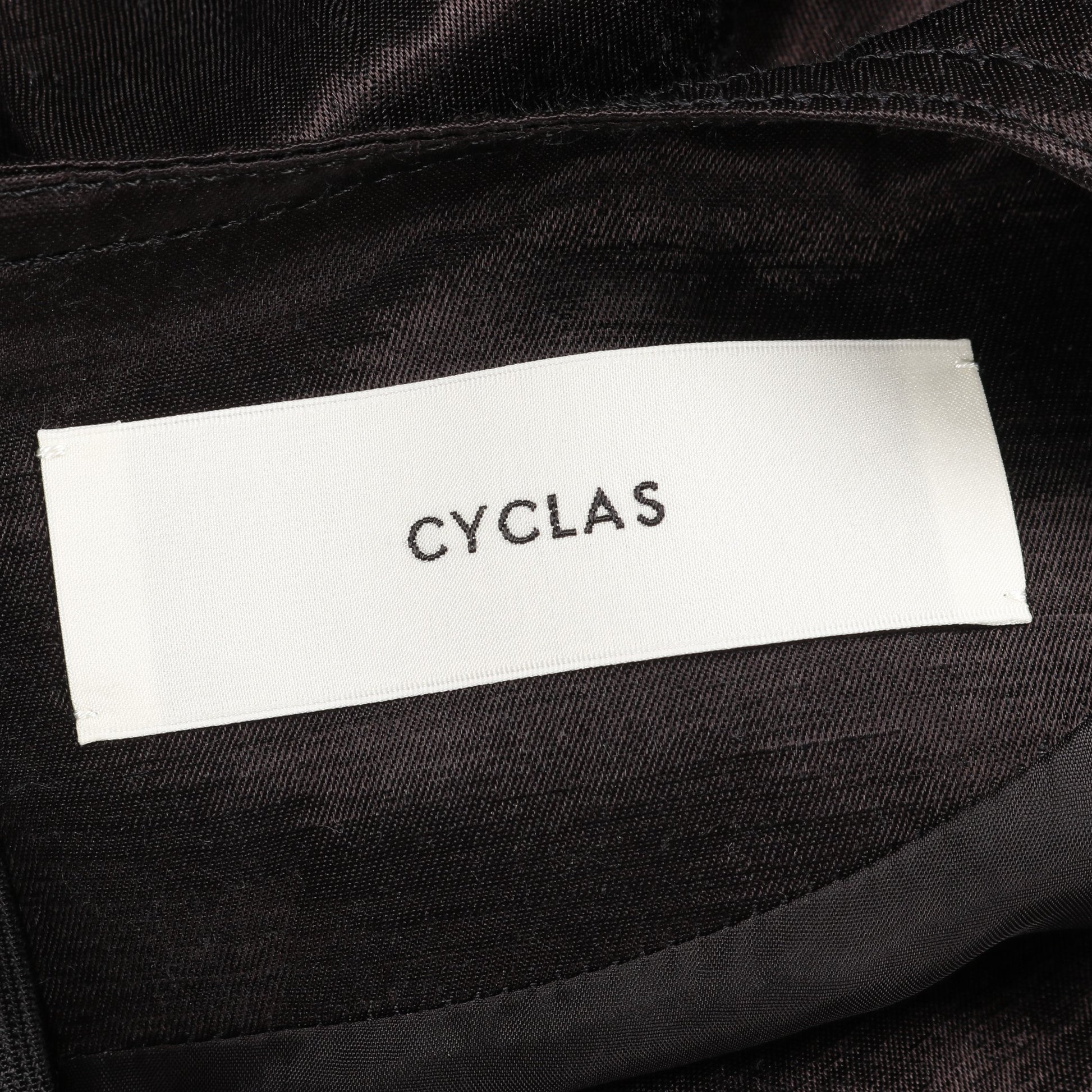 ワンピース リネン ブラック シクラス ワンピース CYCLAS