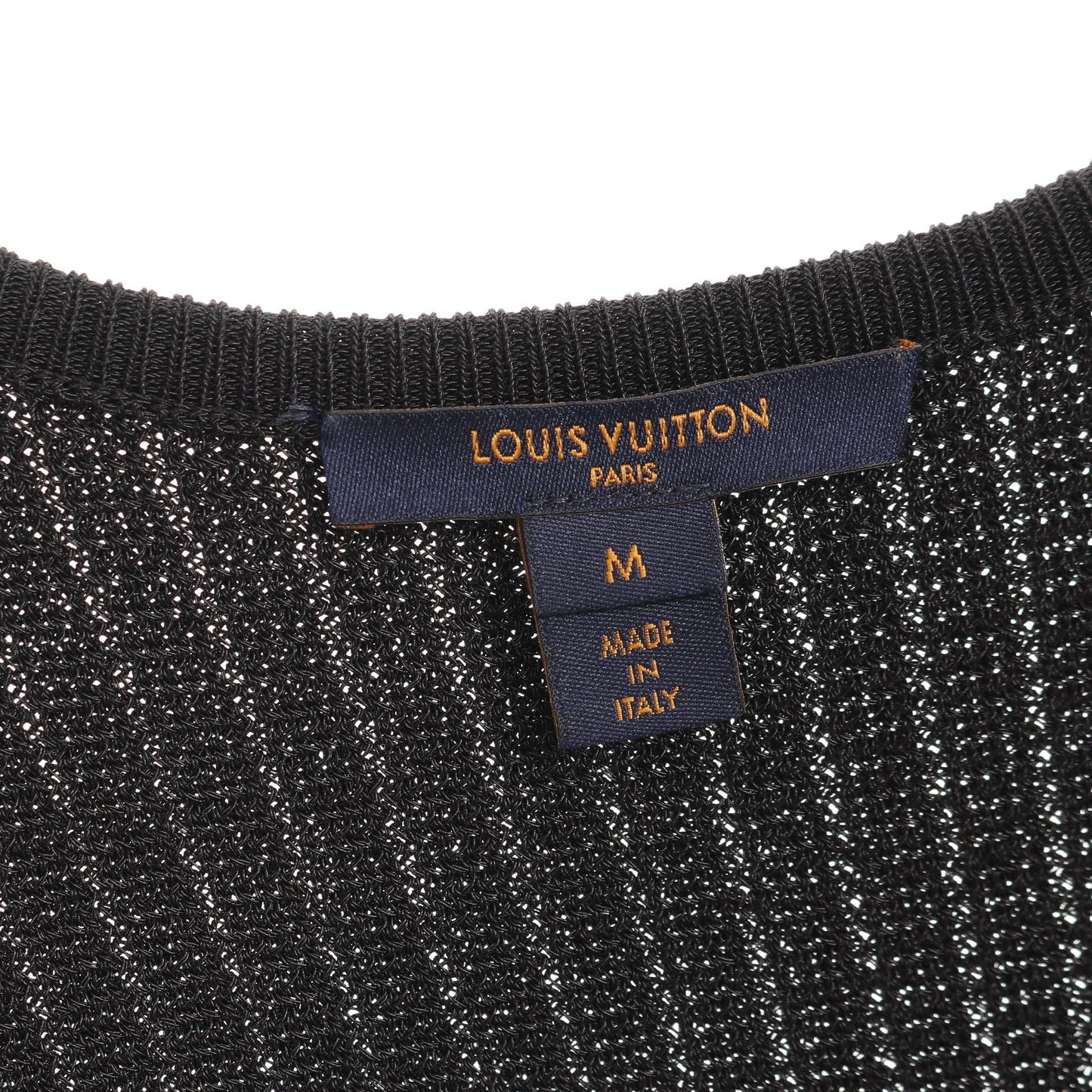 ワンピース ノースリーブ コットン ナイロン ブラック スナップボタン ルイヴィトン ワンピース LOUIS VUITTON