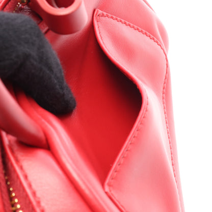 ハンドバッグ ミニボストンバッグ レザー レッド 2WAY ミュウミュウ バッグ miu miu