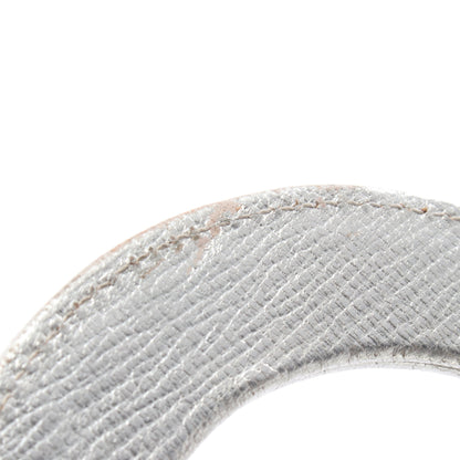 LADY DIOR MY ABCDIOR レディディオール カナージュ ハンドバッグ レザー シルバー 2WAY クリスチャンディオール バッグ Christian Dior