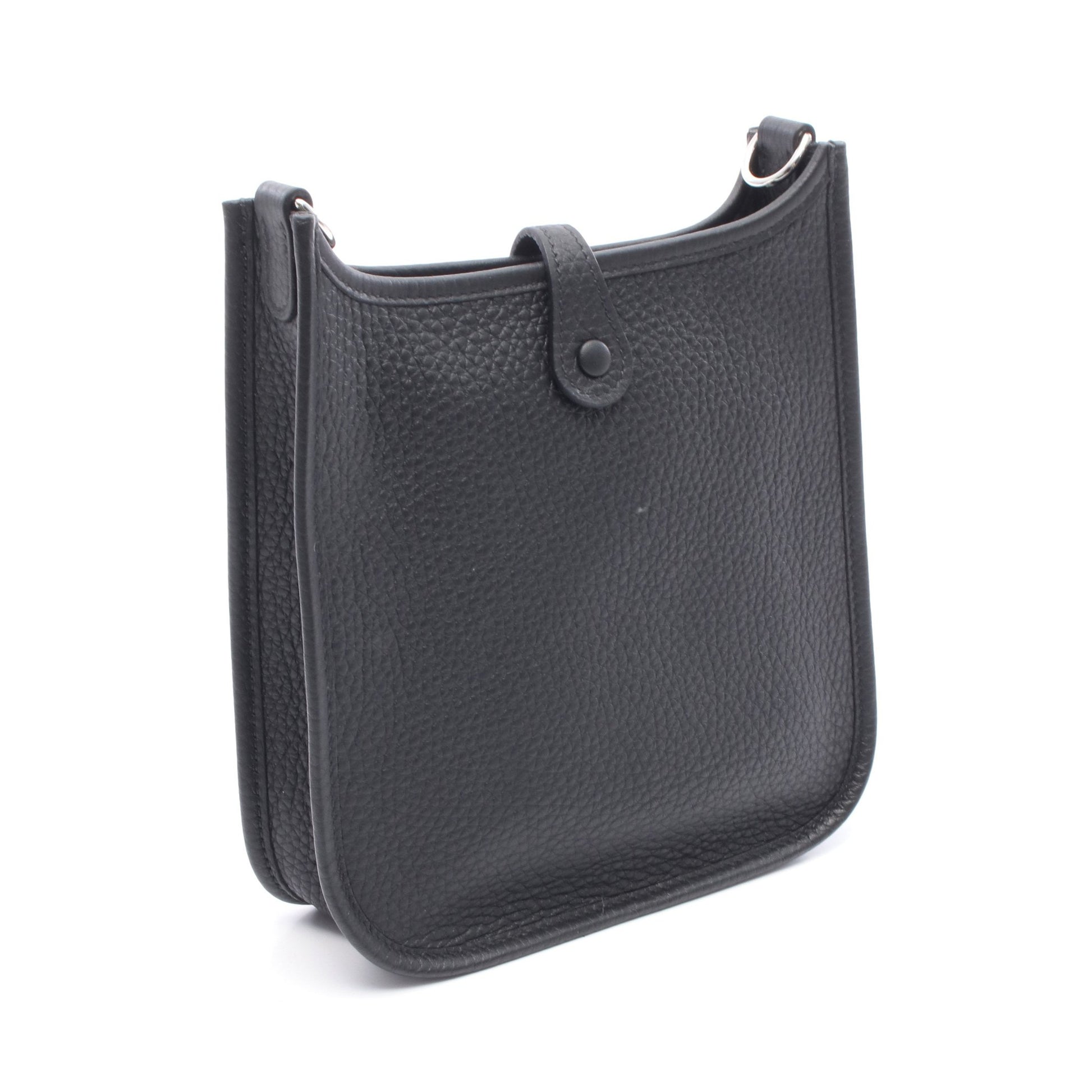 エヴリンTPM ショルダーバッグ トリヨンクレマンス ブラック シルバー金具 K刻印 エルメス バッグ HERMES