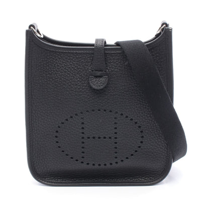 エヴリンTPM ショルダーバッグ トリヨンクレマンス ブラック シルバー金具 K刻印 エルメス バッグ HERMES