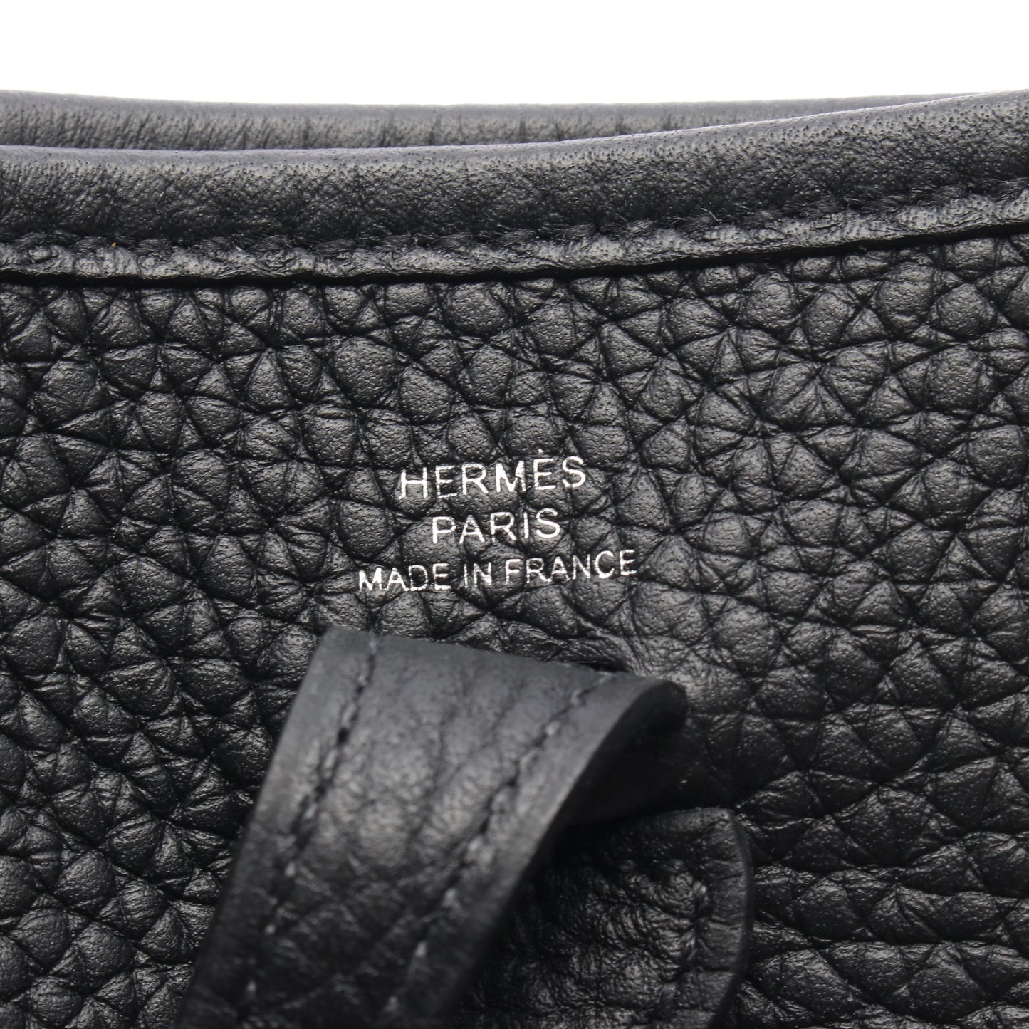 エヴリンTPM ショルダーバッグ トリヨンクレマンス ブラック シルバー金具 K刻印 エルメス バッグ HERMES