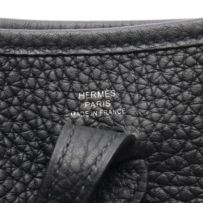 エヴリンTPM ショルダーバッグ トリヨンクレマンス ブラック シルバー金具 K刻印 エルメス バッグ HERMES